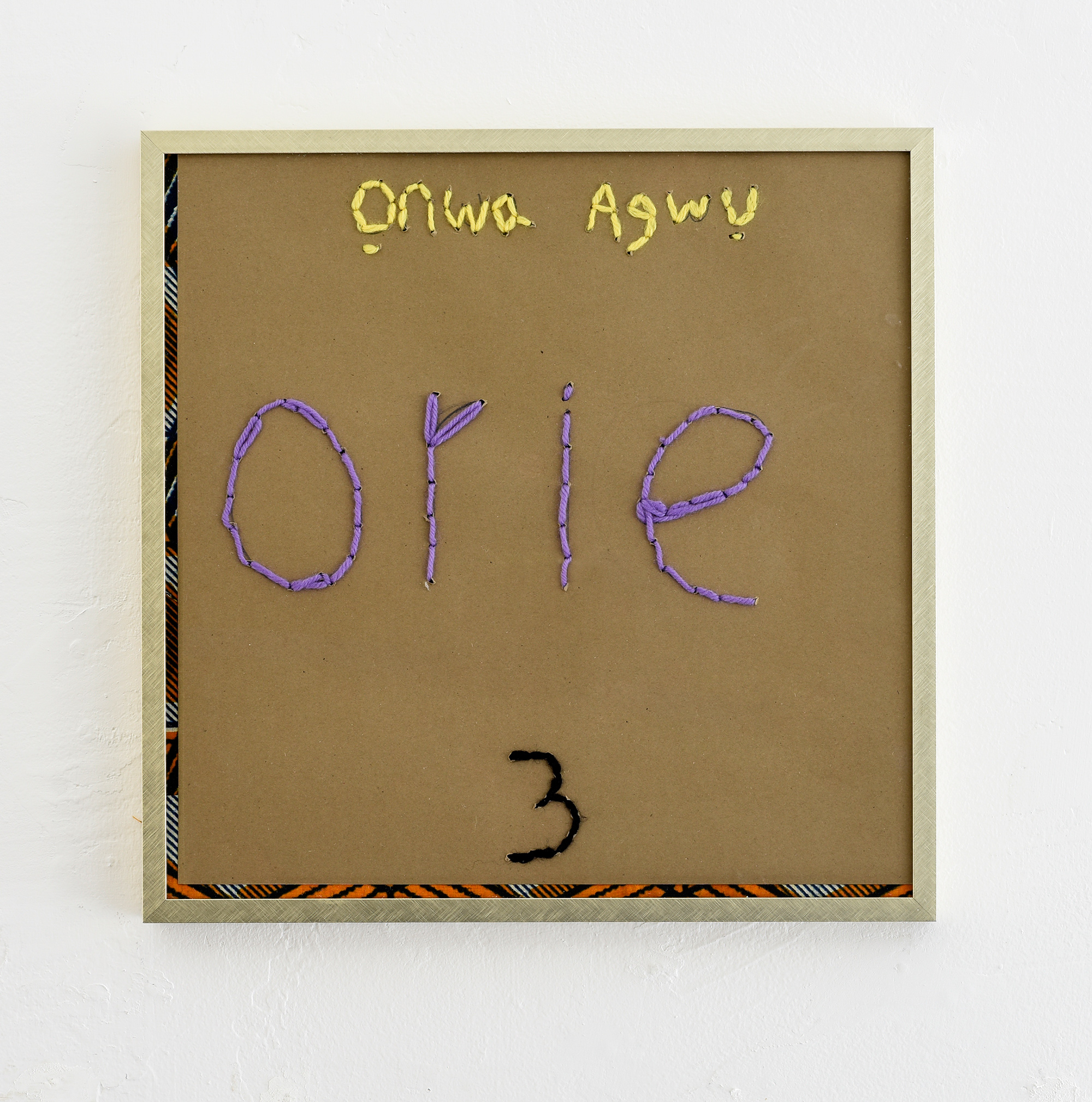 Ugo Onyewuchi, Orie 3-Ọnwa Agwụ, 2020